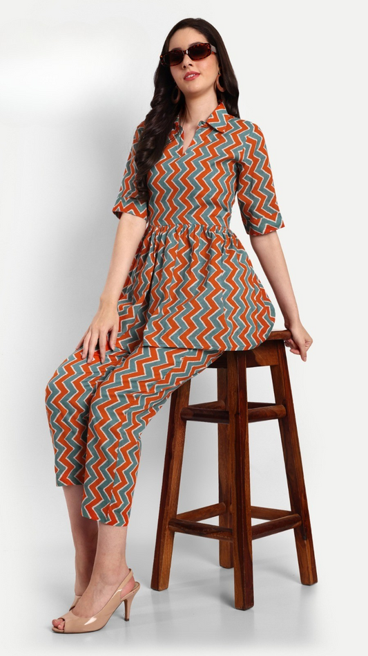 ZigZag Chic Co-ord Set