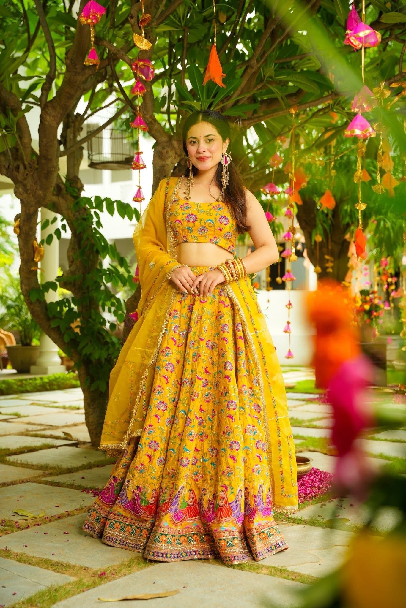 Sunshine Radiance Lehenga
