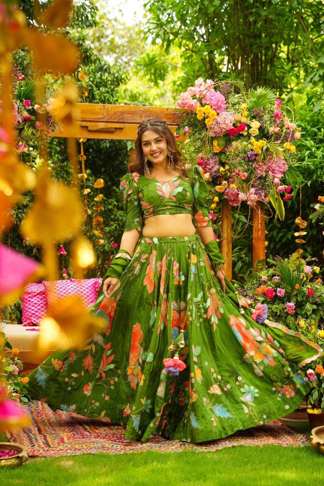 Garden Bloom Lehenga Set