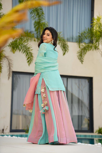 Pastel Dream Sharara Set