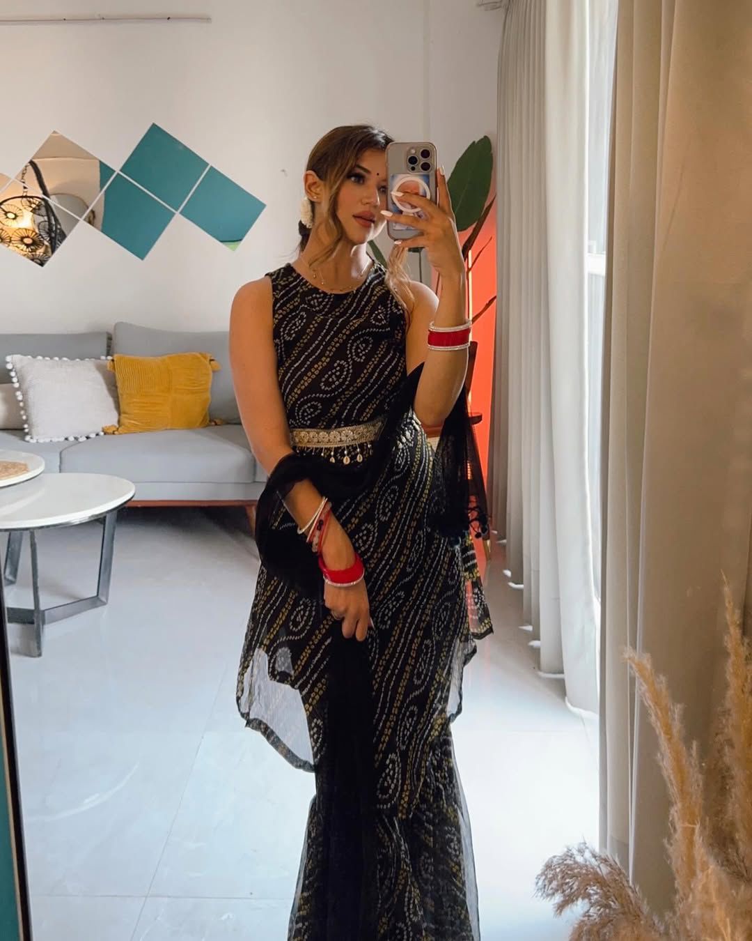 Noir Rhythm Ethnic Wear Set